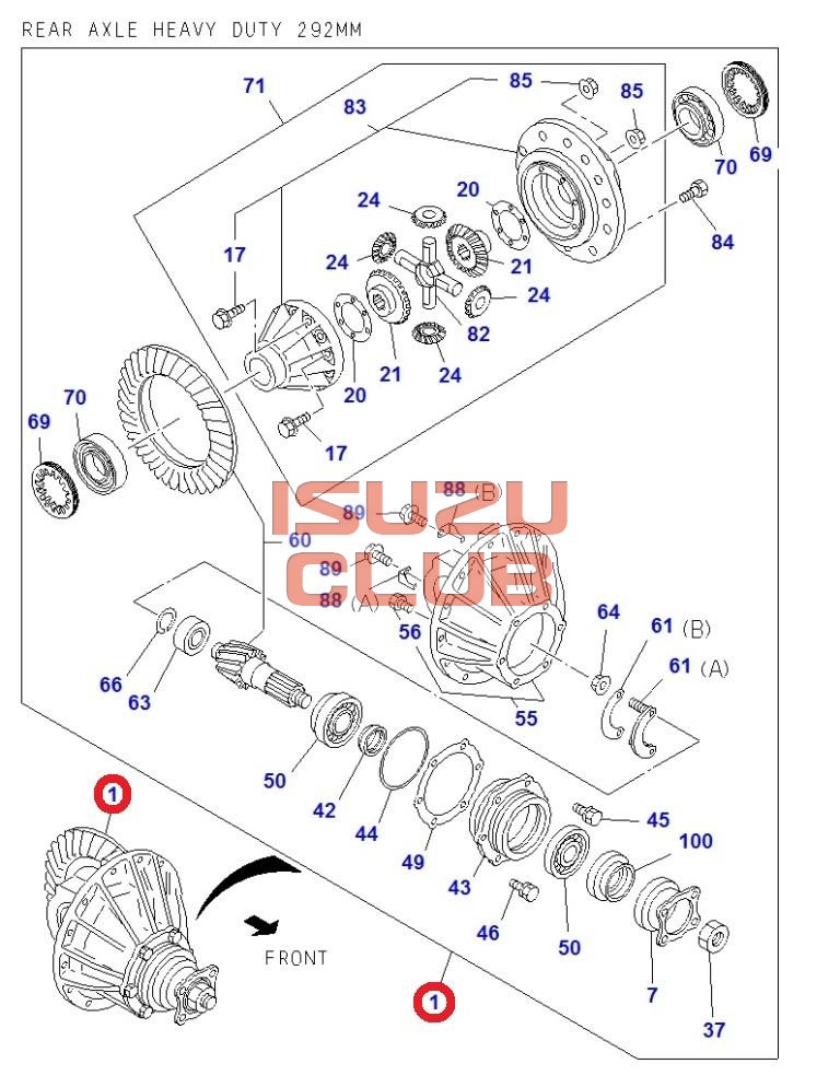 Каталог запчастей isuzu nqr75