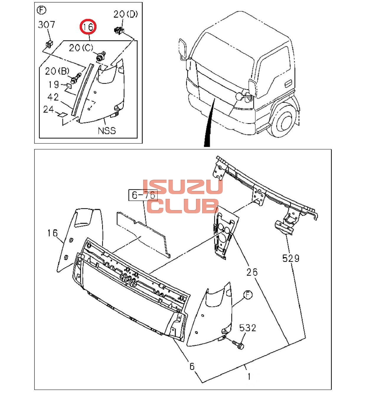 Схема isuzu nqr75