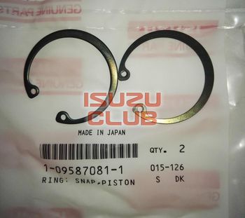 Фотография Кольцо стопорное пальца поршня 4/6HK1 =Isuzu Original= *8980068280*