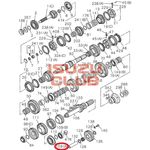 Подшипник большой промежуточного вала КПП MJX ISUZU EXZ51 =Isuzu Original= *1098101860*