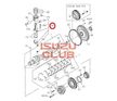 Шатун двигателя 6WF1 ISUZU CYZ51 =Isuzu Original= *1122301852*
