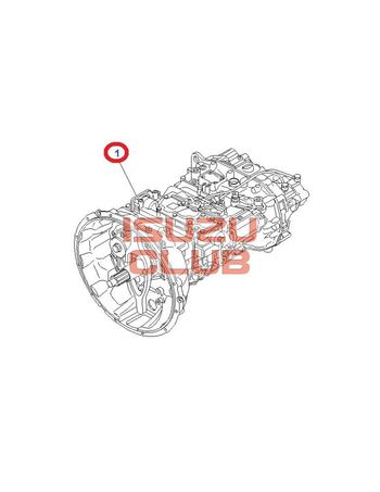 Фотография Коробка переключения передач в сборе (КПП ZF9S1110) ISUZU FVR34 =Isuzu Original= *8983818640*