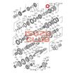 Шестерня 5-й передачи КПП MJT7S =Isuzu Original= *1332536730*