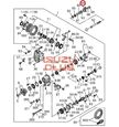 Фланец редуктора среднего моста (выход) ISUZU CYZ51/CYZ52 =Isuzu Original= *1372451301*