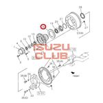 Гребёнка датчика ABS передняя ISUZU CYZ51/EXZ52/FVR34/FSR34 =Isuzu Original= *1423192030*