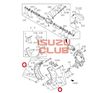 Колодка тормозная FSR34 задняя/передняя =Isuzu Original= *1471702670*