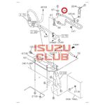 Трубка ПГУ пневмосистемы ISUZU CYZ51/CYZ52 =Isuzu Original= *1474283621*