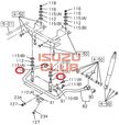 Стойка переднего стабилизатора FSR90/FSR34 =Isuzu Original= *1517730820*