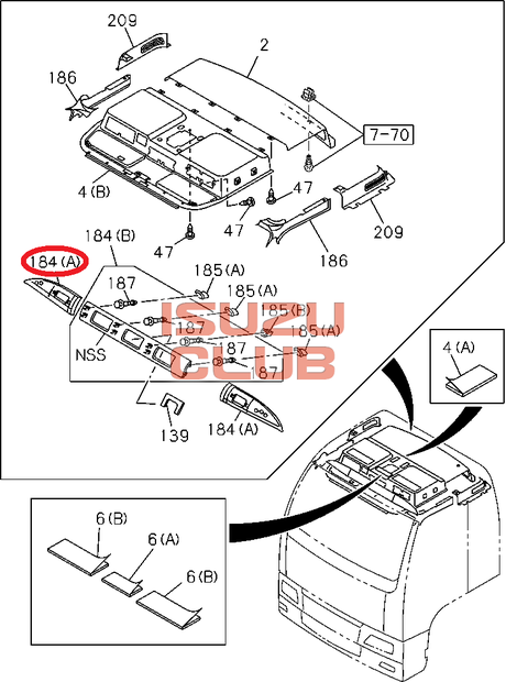 Схема Решётка =Isuzu Original= *1733174082*
