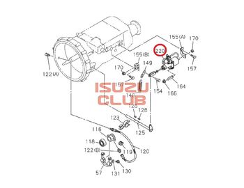 Фотография ПГУ выжима сцепления FVR34 =Isuzu Original= *1876100890*