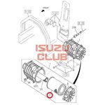 Фильтр воздушный внешний (основной) 4HK1/6HK1 (Е4/5) ISUZU FSR90/FSR34 =Isuzu Original= *1876101130*