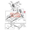 Ремкомплект водяного насоса ISUZU CXZ51/CYZ51/EXZ51 =Isuzu Original= *1878146210*