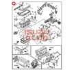 Комплект прокладок ДВС 4HK1 Евро-4 (ГБЦ=1.475мм) ISUZU FSR/NQR90/NPR75 =Isuzu Original= *1878155280*