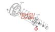 Шпилька колесная передняя/задняя правая ISUZU NMR85/NKR55 =Isuzu Original= *8943834362*
