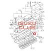 Прокладка проставки клапанной крышки 6HK1-T ISUZU/HITACHI =Isuzu Original= *8943913800*