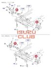 Сайленблок торсиона (опоры кабины) ISUZU NQR75/NQR71 =Isuzu Original= *8970951481*