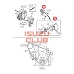 Натяжитель проводного ремня кондиционера в сборе ISUZU NPR75/NQR90 =Isuzu Original= *8971611981*