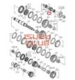 Кольцо стопорное вторвала КПП MZZ6 =Isuzu Original= *8972547200*