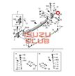 Кулак поворотный правый (цапфа) ISUZU NQR90 =Isuzu Original= *8972615492*