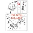 Фонарь габаритный на крышу кабины левый NQR71/75 =Isuzu Original= *8973076260*