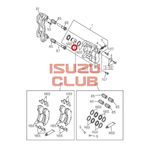 Поршень тормозного суппорта переднего ISUZU NLR85 =Isuzu Original= *8973652560*