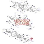 Полуось заднего моста L=945 ISUZU FSR90 =Isuzu Original= *8973806840*