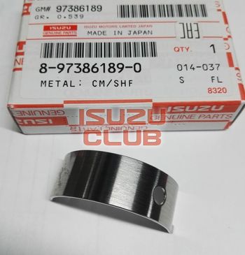Фотография Вкладыш распредвала узкий B=16 ISUZU/HITACHI мотор 4HG1/4HЕ1/4НК1/6НЕ1/6HK1 =Isuzu Original= *8973861890*