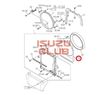 Диффузор радиатора охлаждения NLR85/NMR85 =Isuzu Original= *8973870811*