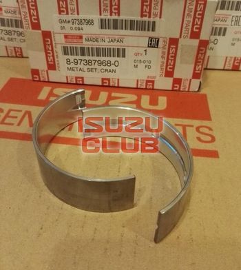 Фотография Вкладыши коренные (группа 5) 4JJ1 ISUZU/HITACHI/JCB =Isuzu Original= *8973879680*