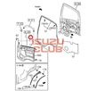 Обшивка пластиковая левой двери (под механические с/п) ISUZU N-F серия =Isuzu Original= *8974053076*