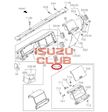 Вещевой ящик NMR85/NLR85 =Isuzu Original= *8974062684*
