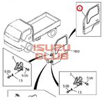 Дверь правая кабины ISUZU NQR75 =Isuzu Original= *8975814301*