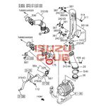 Датчик массового расхода воздуха ISUZU (расходомер) =Isuzu Original= *8976019670*