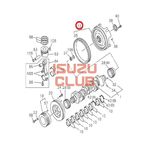 Маховик двигателя 6HK1 ISUZU FVR34 =Isuzu Original= *8976024632*