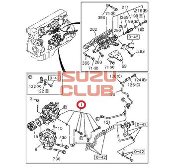 Фотография ТНВД (Е3) ISUZU/HITACHI 6WG1/6WF1/6WE1 =Isuzu Original= *8976034144*