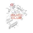 Прокладка охладителя EGR FSR34/FVR34 =Isuzu Original= *8976038890*