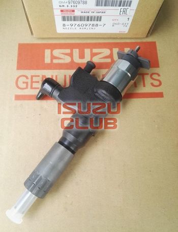Фотография Форсунка топливная мотор 4HK1 (Е4) ISUZU NPR75/NQR90 =Isuzu Original= *8976097887*