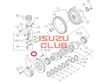 Демпфер коленчатого вала ISUZU FVR34 =Isuzu Original= *8976136961*