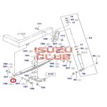 Рессора передняя правая ISUZU NMR85 =Isuzu Original= *8980015330*