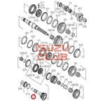 Вал первичный КПП MYY6S Z=26 ISUZU NPR75/NQR90 =Isuzu Original= *8980212660*