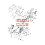 Датчик ТНВД (температуры топлива) ISUZU 4HK1/4JJ1/6HK1 =Isuzu Original= *8980235810*