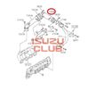 Охладитель системы EGR в сборе (верхний) 6HK1 (Е4/5) ISUZU FSR34/FVR34 =Isuzu Original= *8980305831*