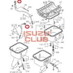 Щуп измерительный уровня масла двигателя 4JJ1 HITACHI =Isuzu Original= *8980388661*