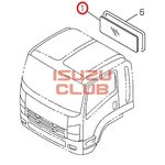 Стекло задней стенки кабины ISUZU FSR90/FVR34 =Isuzu Original= *8980416650*
