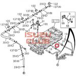 Трубка топливная форсунки №2 4JJ1 ISUZU =Isuzu Original= *8980436840*
