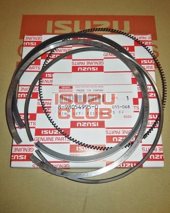 Фотография Кольца поршневые (комплект на 1 цилиндр) 4HG1-T ISUZU NQR71 =Isuzu Original= *8980549950*