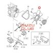 Крыльчатка вентилятора системы охлаждения ДВС 6HK1 ISUZU FVR34/FSR34 =Isuzu Original= *8980734671*