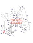 Рессора передняя левая в сборе ISUZU NMR85 =Isuzu Original= *8980798810*