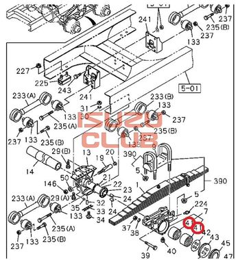 Фотография Втулка балансира ISUZU CYZ51/CYZ52 =Isuzu Original= *8980818320*