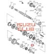 Фланец коробки передач MZW6P =Isuzu Original= *8981553340*